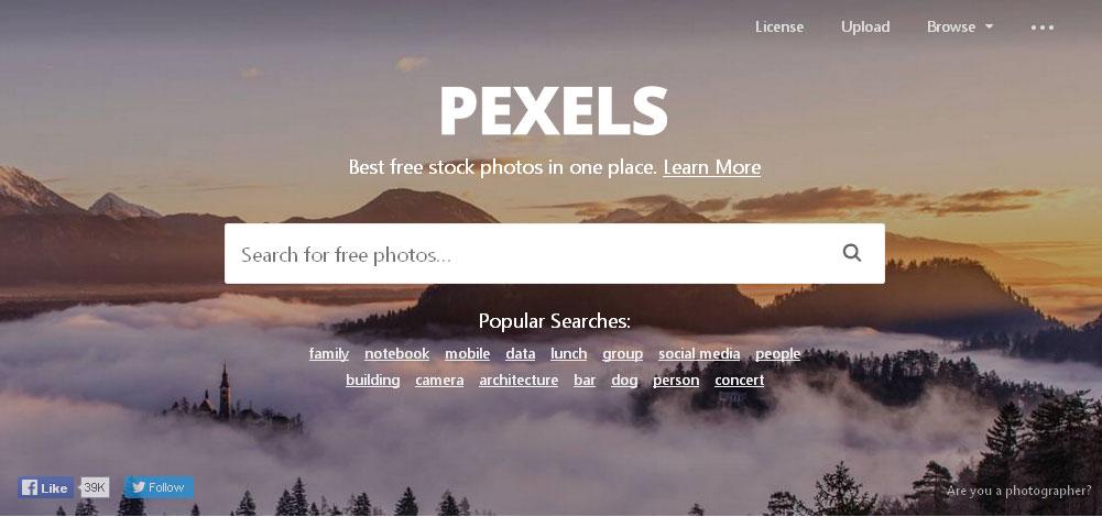 Δωρεάν φωτογραφίες για το site σας